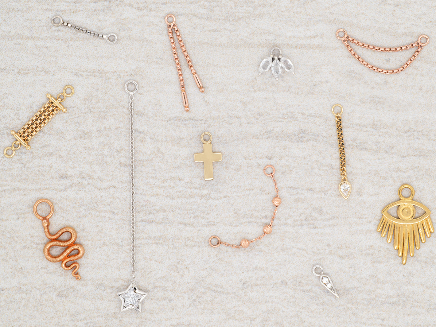 JEWELRY Chains, Charms & Accessories Starfire Body Jewelry Company