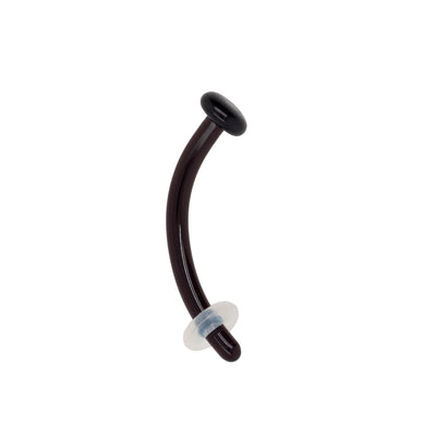 Glass Curved Retainer - Black