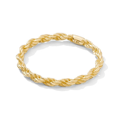 Rope Ring in Gold