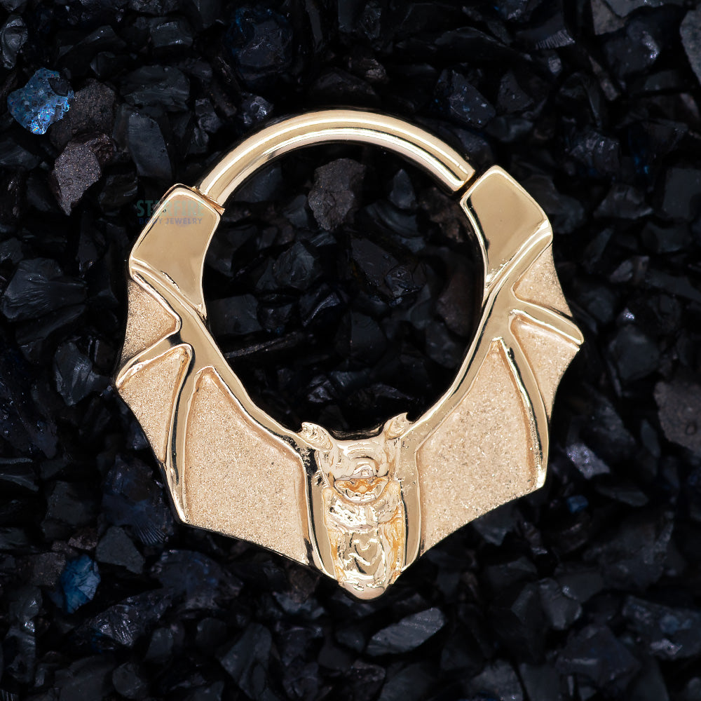 "Lilith" Hinge Ring in Gold