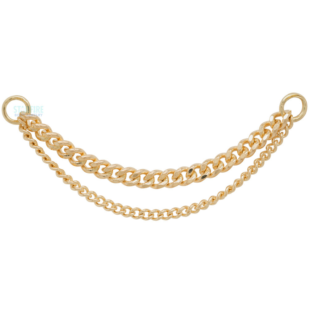 "Divine" Chain Attachment in Gold