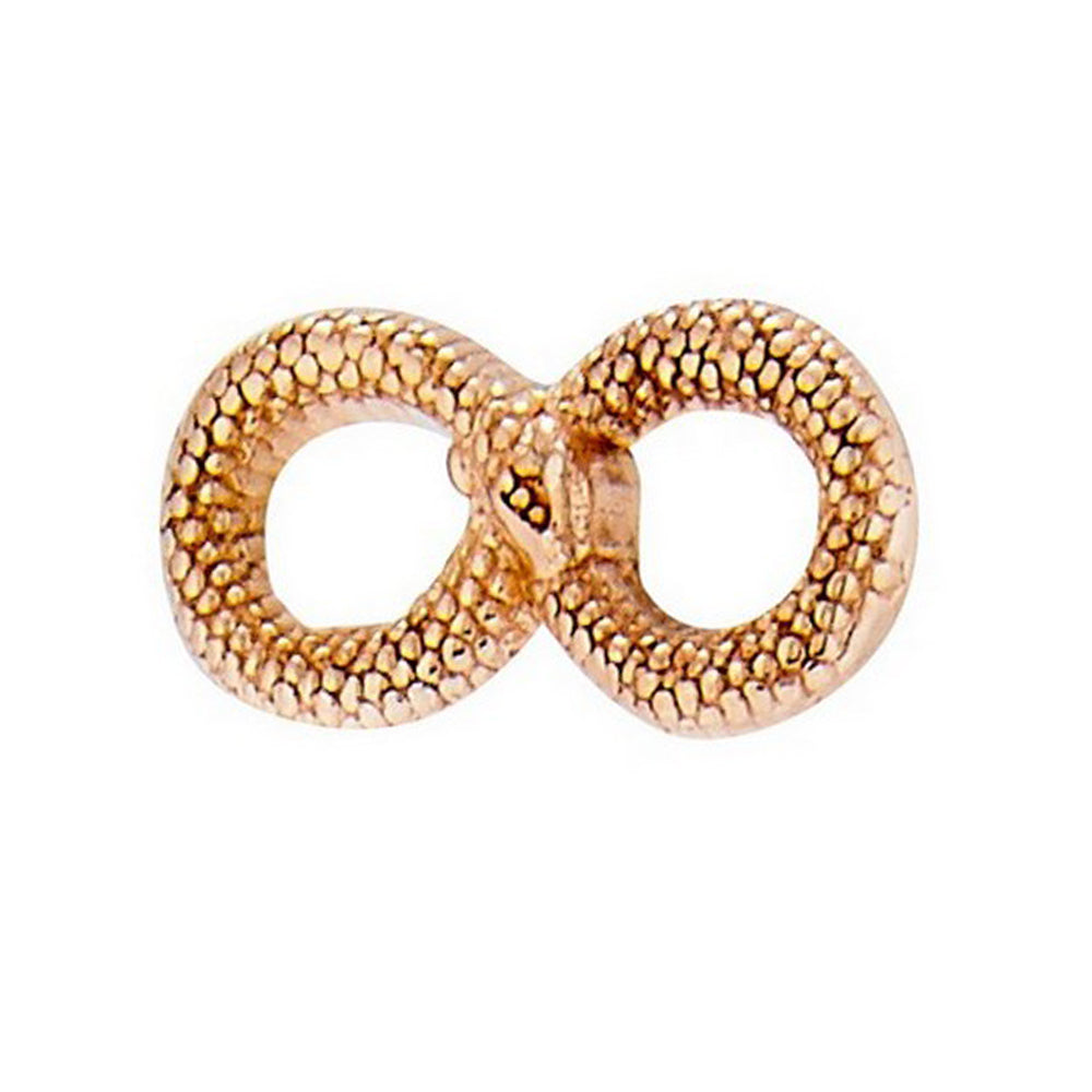 Infinity Snake Threaded End in Gold