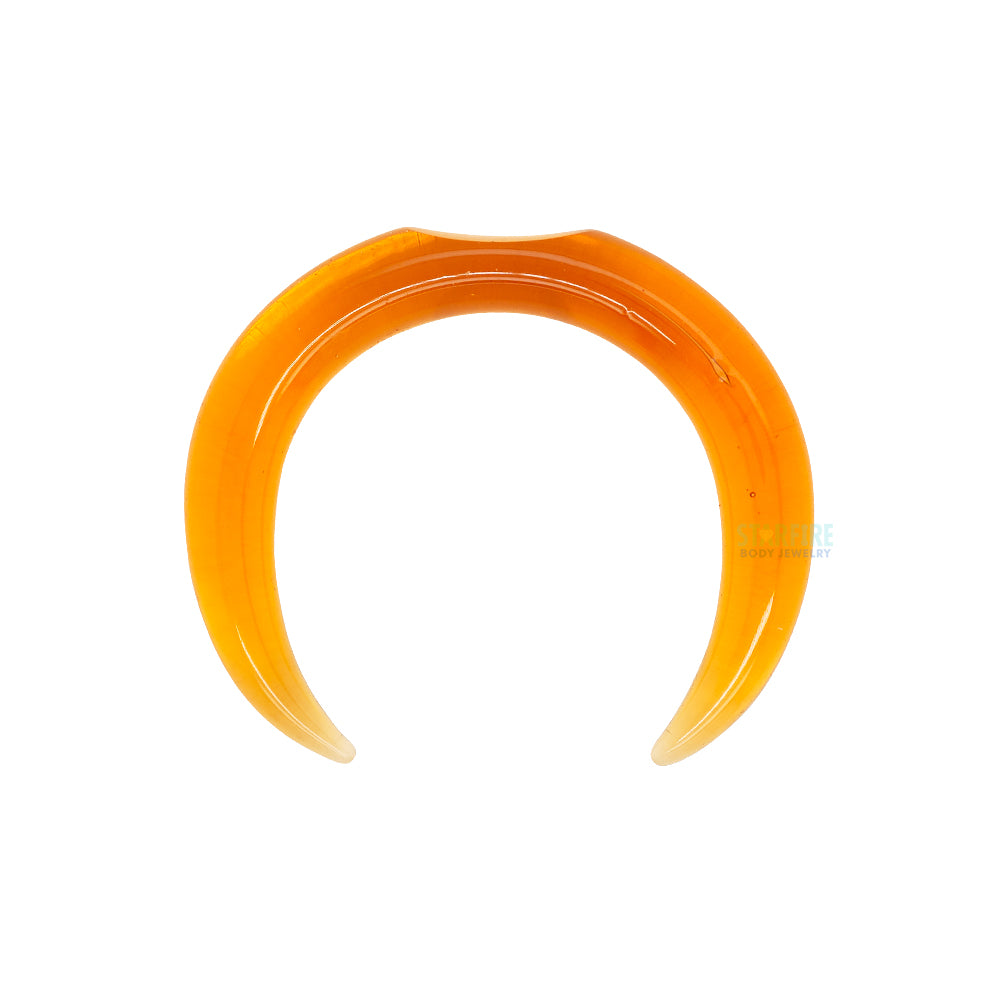 Gorilla Glass Simple Glass Septum Pincher Honey – Starfire Body