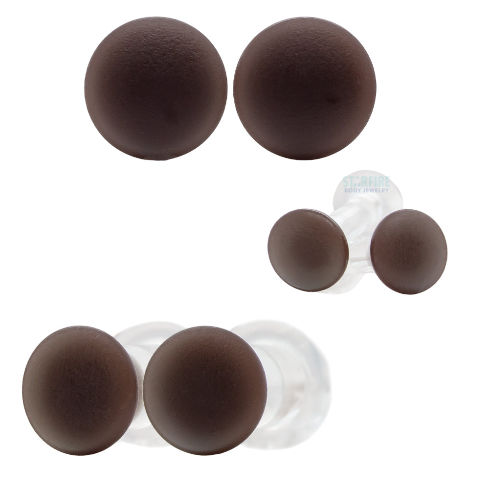Gorilla Glass Glass Color Front Plugs Skin Tone 1 Starfire Body