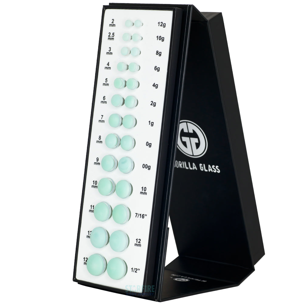 Gorilla Glass Glass Color Front Plugs Run with Display Matte