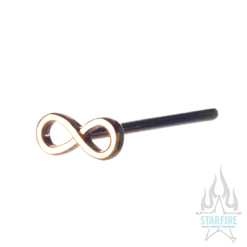 BVLA Body Vision Infinity Nostril Screw in Gold – Starfire Body