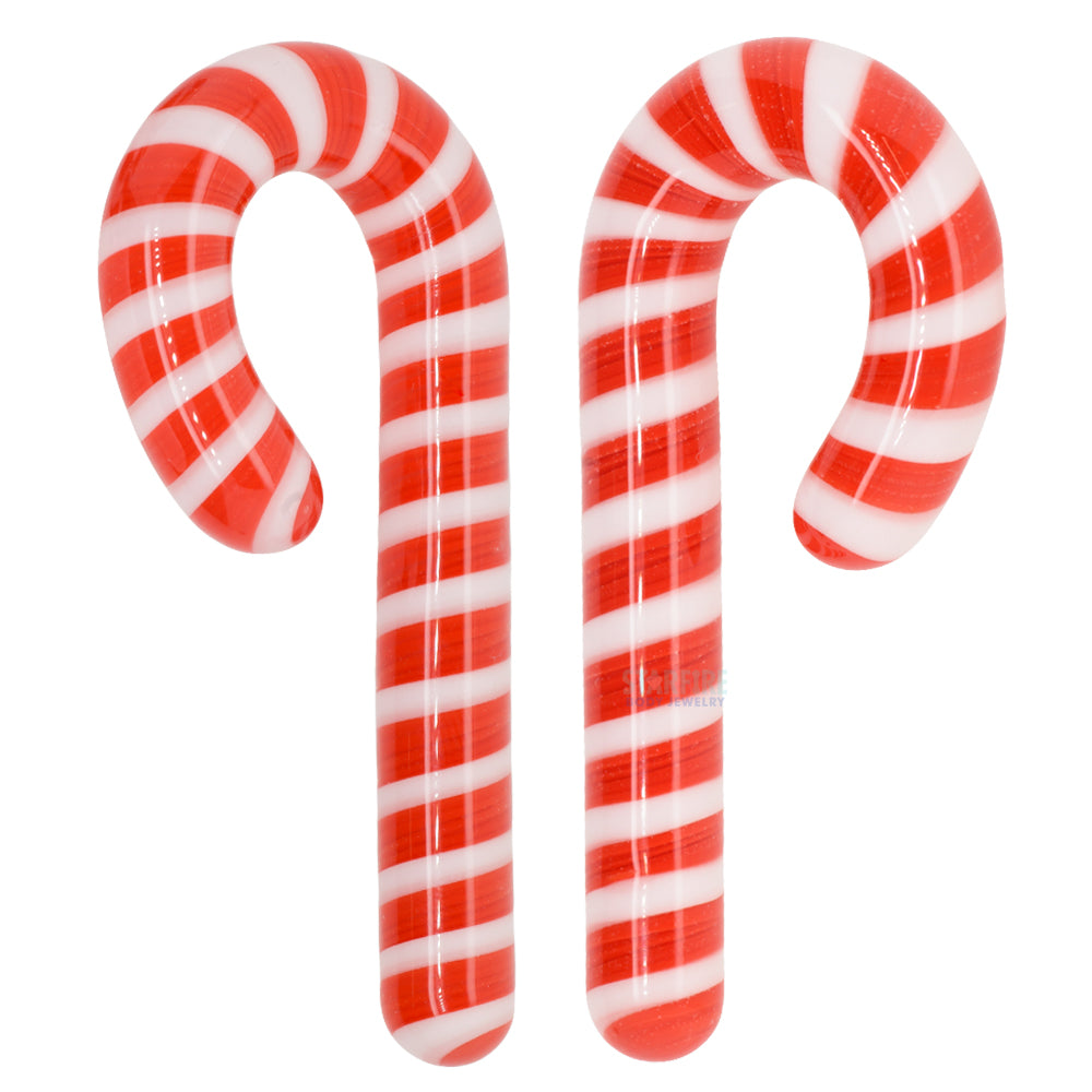 Candy Cane Glass Forms