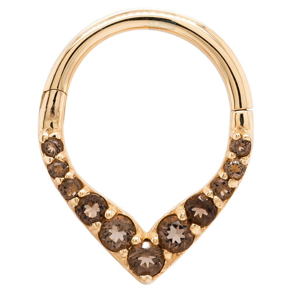 SYKIA×soel Unevenness Pierce　gold SYKIA×soel Unevenness Pierce gold Rise + Shine - Solid 14k