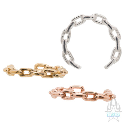 Chain Link EAR CUFF (non piercing)