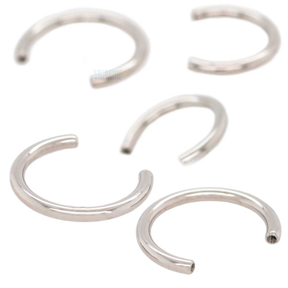 Anatometal Stainless Steel Threaded Circular Barbell Shaft 10 ga