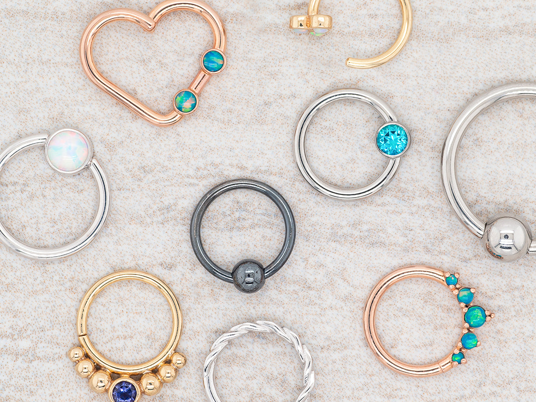 JEWELRY - Rings (Captive, Nail, D, Seam, Segment, etc...)