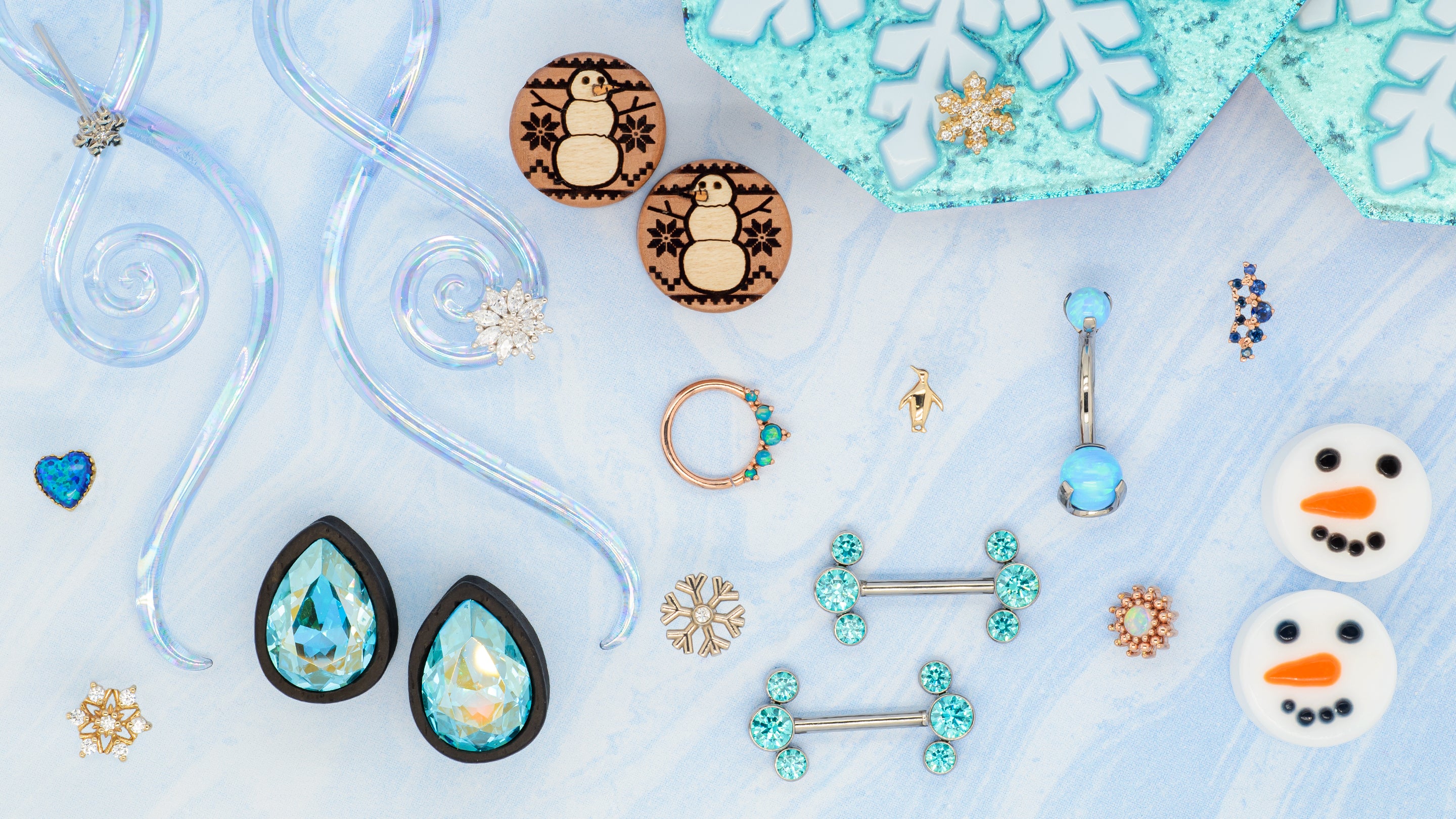 Winter Collection Starfire Body Jewelry Company