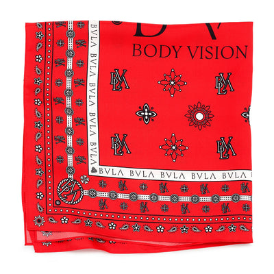Body Vision - BVLA Red Silk Scarf