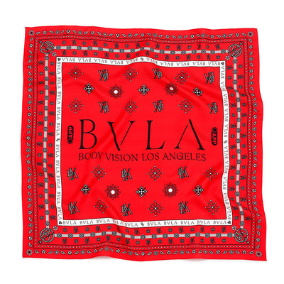 Body Vision - BVLA Red Silk Scarf