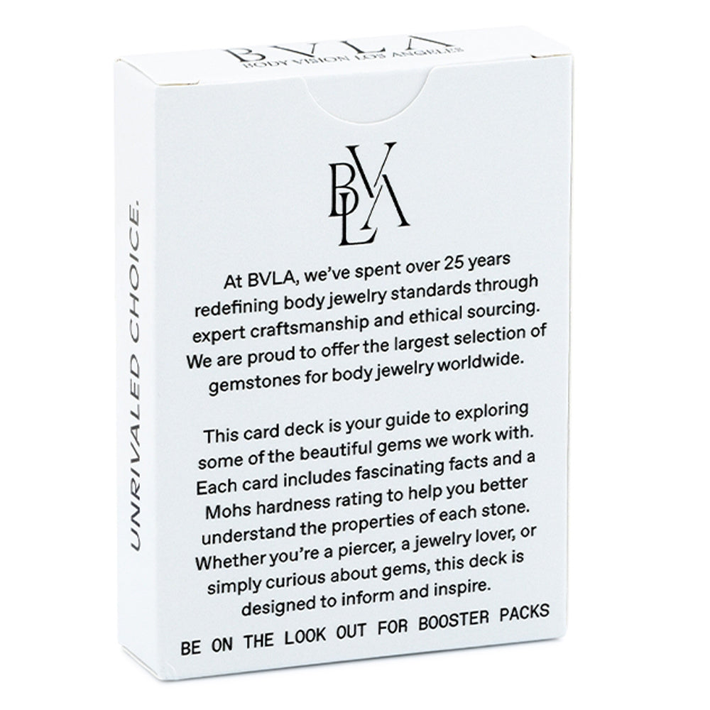 Body Vision - BVLA Gem Flash Cards