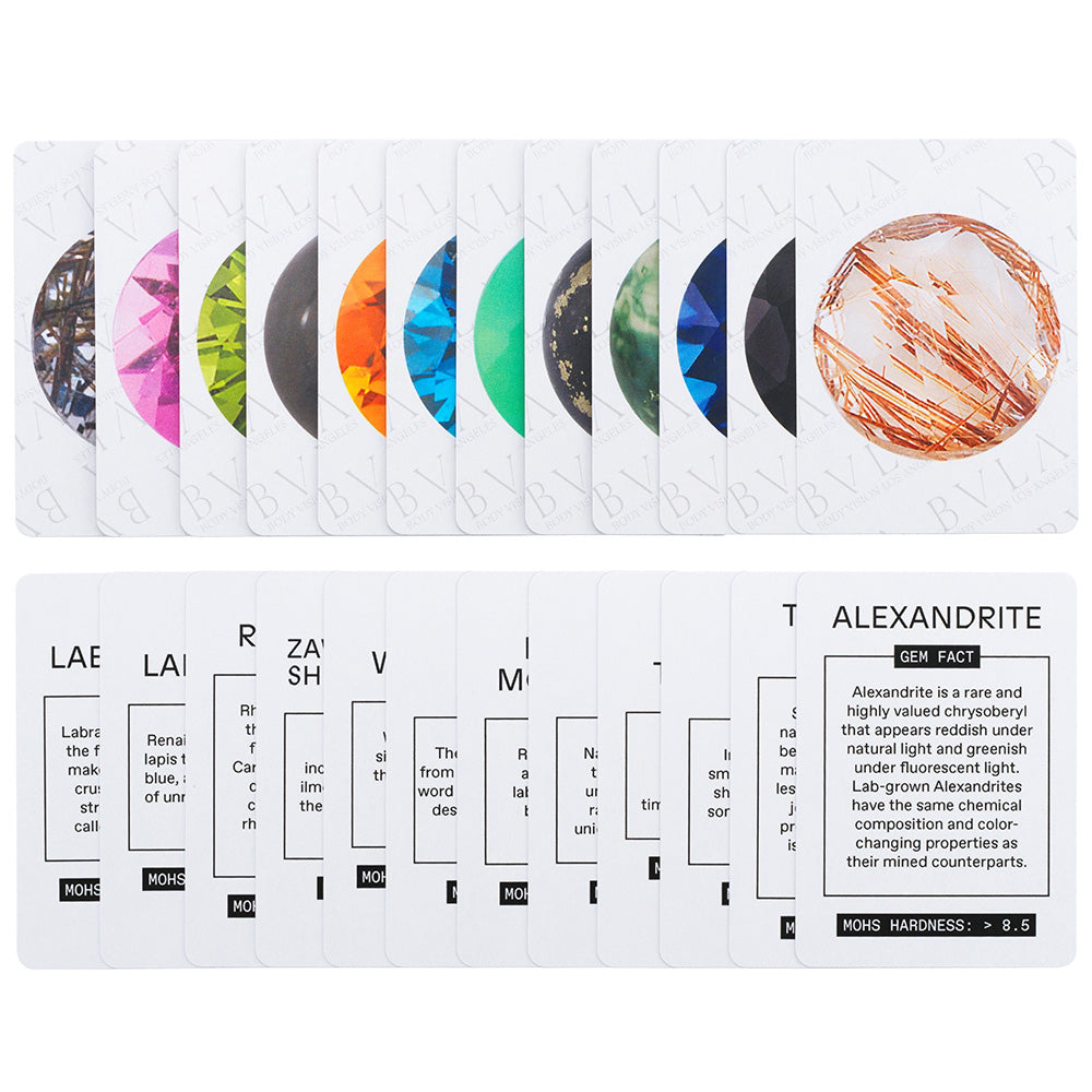 Body Vision - BVLA Gem Flash Cards