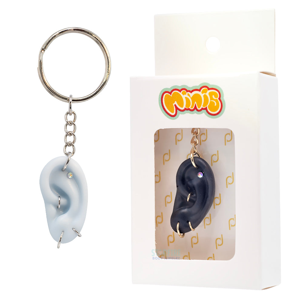 Curated Ear Keychain