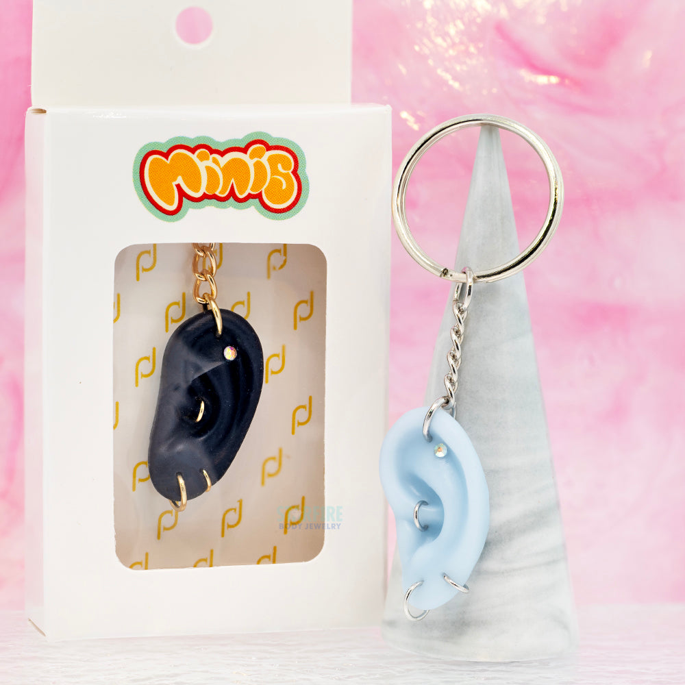 Curated Ear Keychain