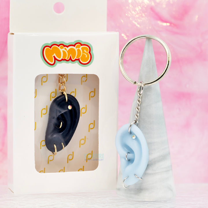 Curated Ear Keychain