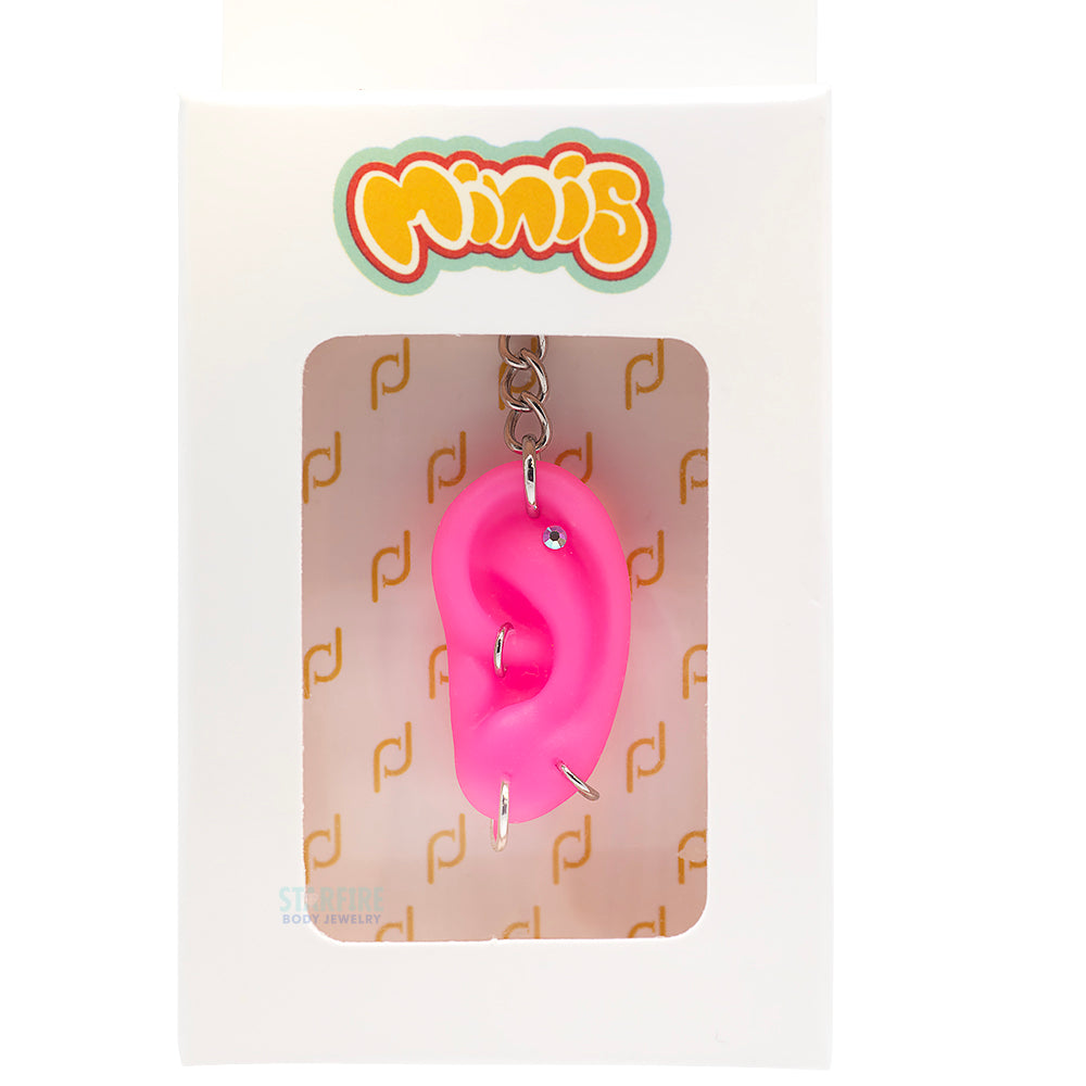 Curated Ear Keychain