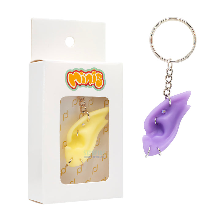 Curated Fae Ear Keychain