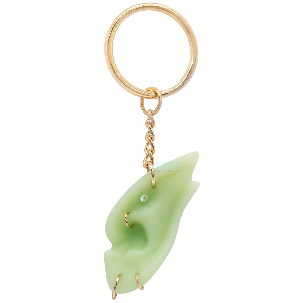 Curated Fae Ear Keychain