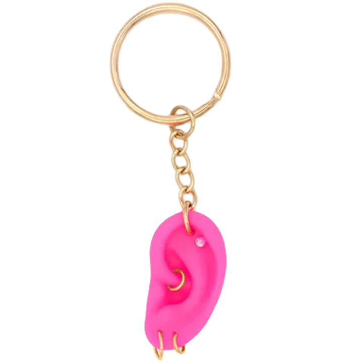 Curated Ear Keychain