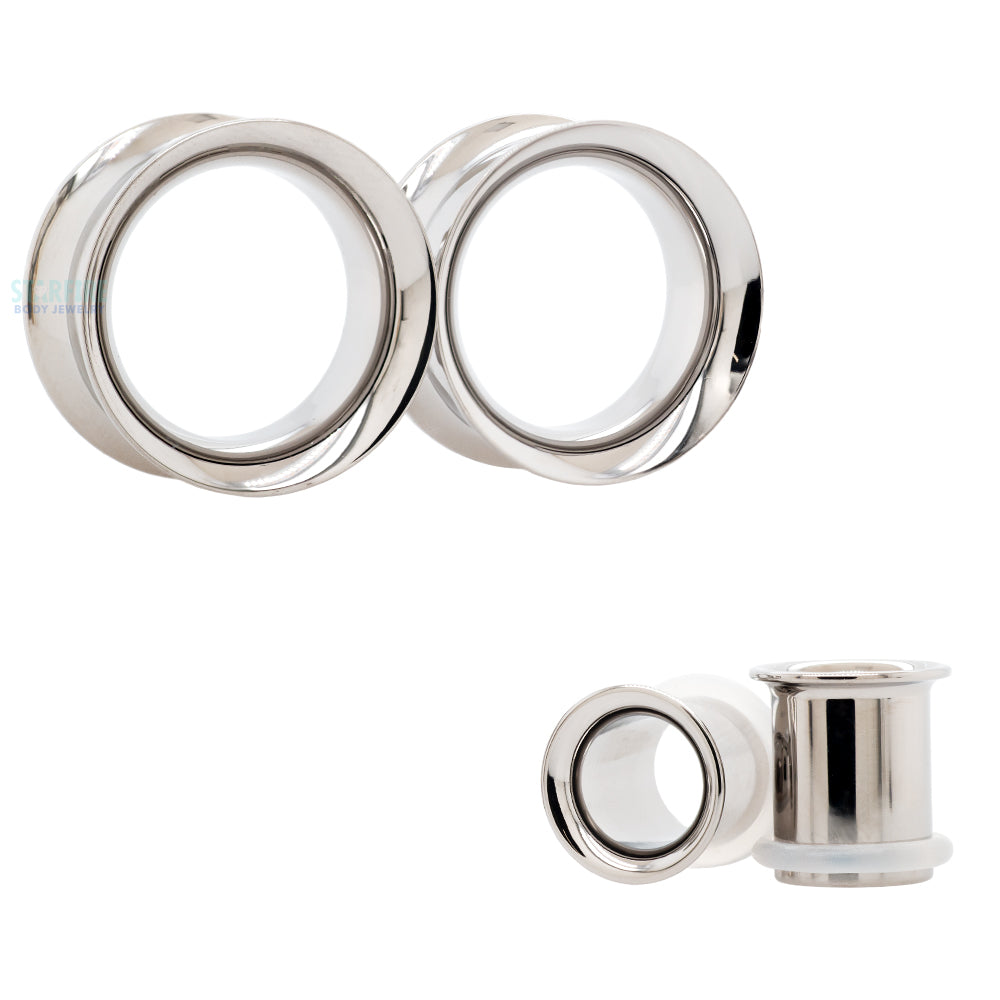 Industrial Strength Titanium Eyelets High Polish Starfire Body