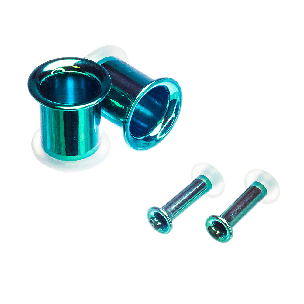Industrial Strength Titanium Eyelets - Green – Starfire Body Jewelry ...