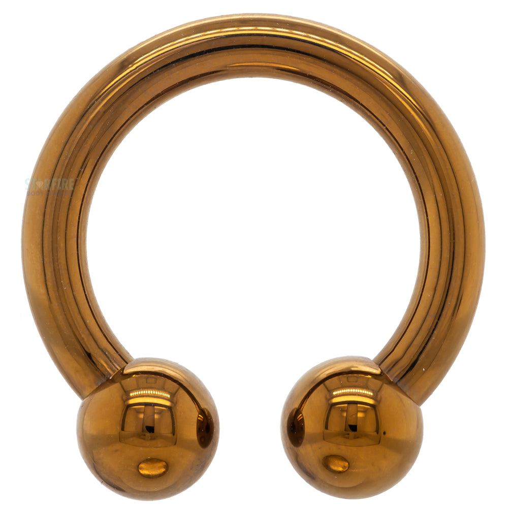 Titanium Circular Barbell - CO – Copper