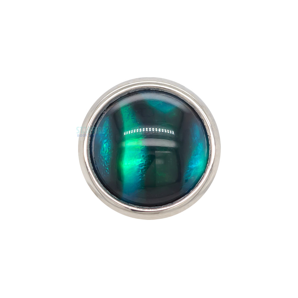 Bezel-Set Natural Stone on Flatback