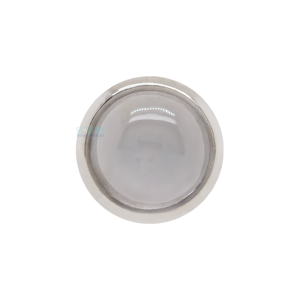 Bezel-Set Natural Stone on Flatback