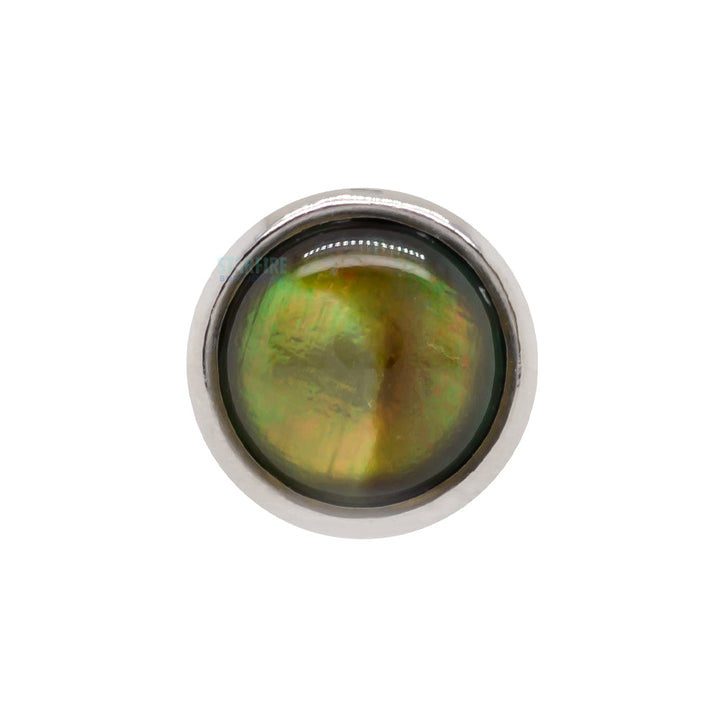 Bezel-Set Natural Stone on Flatback