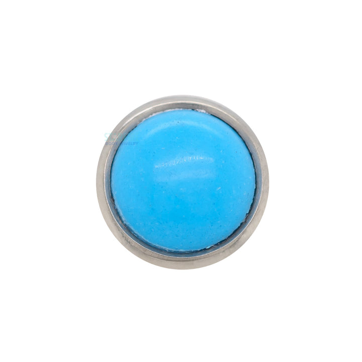 Bezel-Set Natural Stone on Flatback