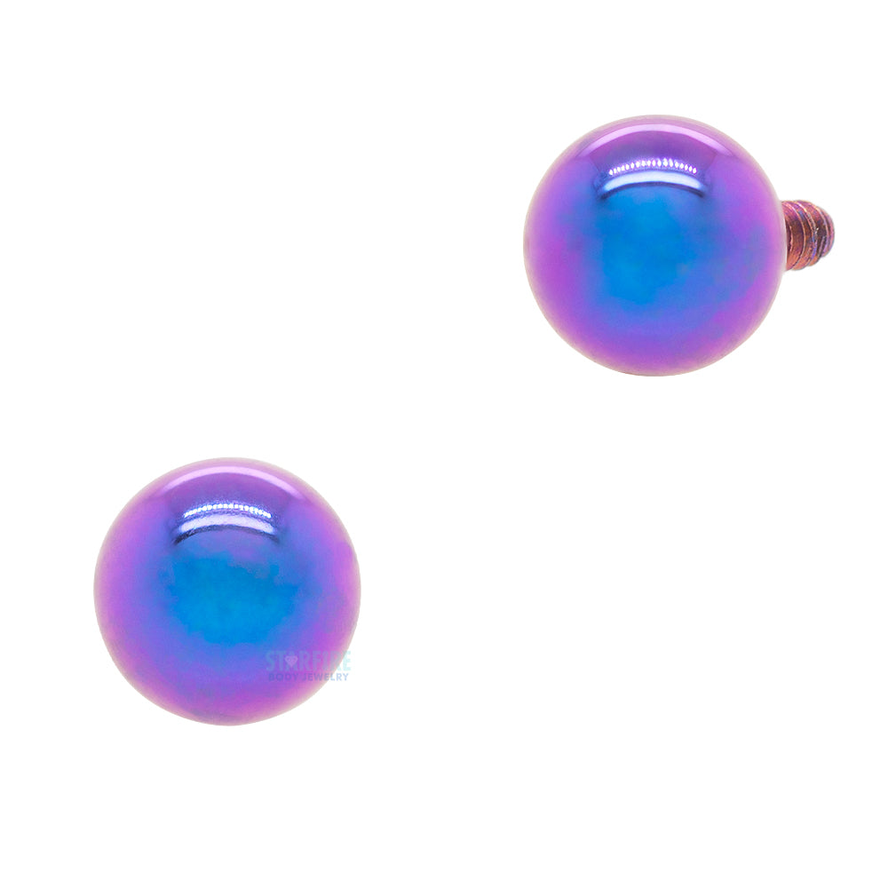 Titanium Threaded Ball – Blurple