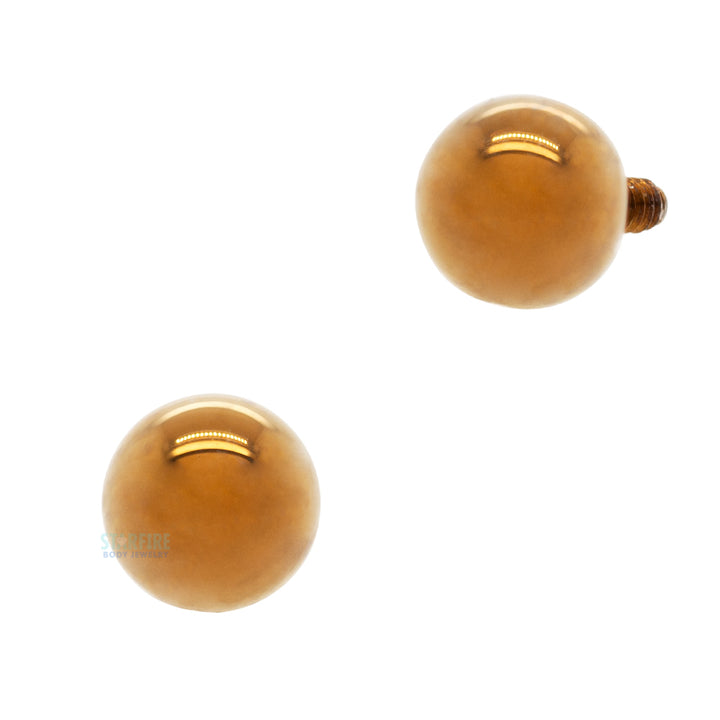 Titanium Threaded Ball - CO – Copper
