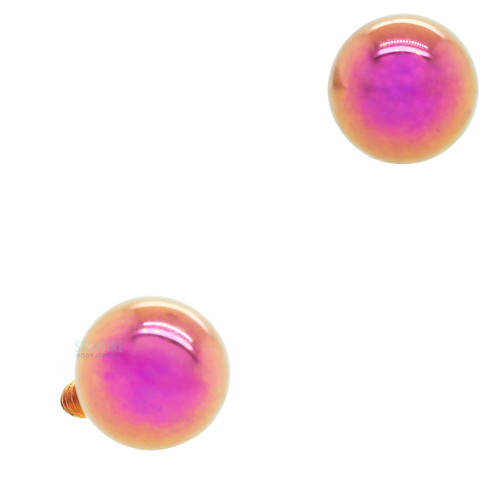 Titanium Threaded Ball - FU – Fuchsia