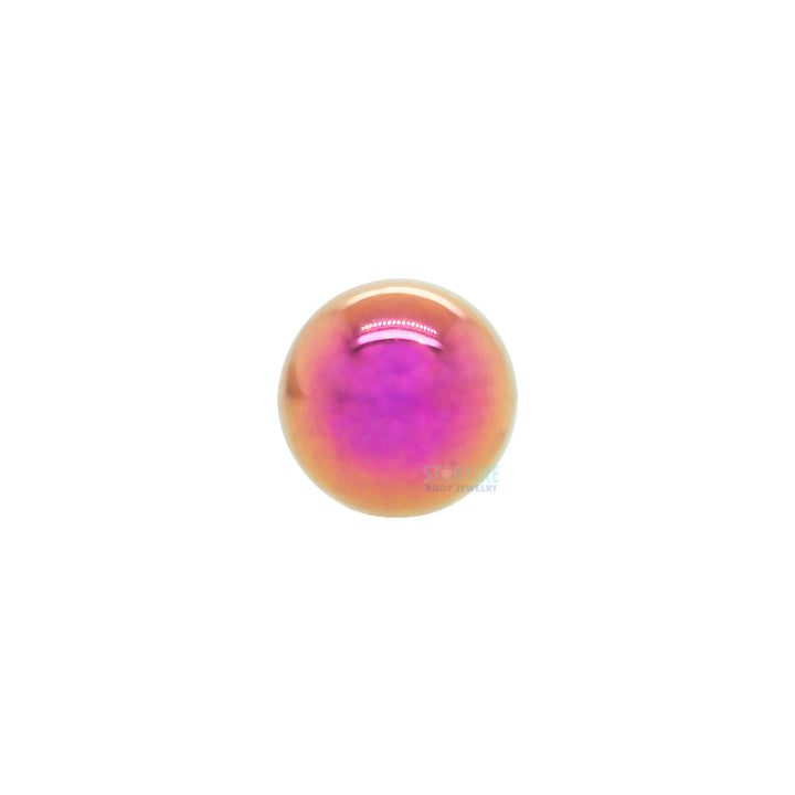Titanium Threaded Ball - FU – Fuchsia