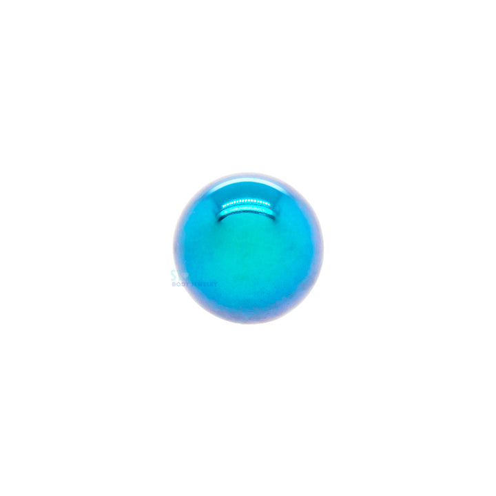 Titanium Threaded Ball – Teal