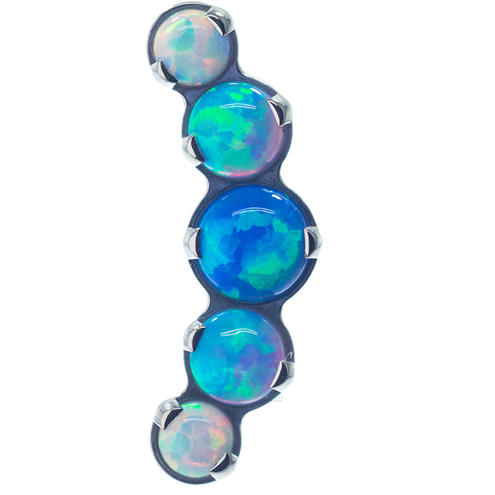 "Prium" Opal Cluster Threaded End - custom color combos