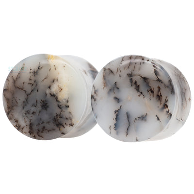 Stone Plugs - Dendritic Opal