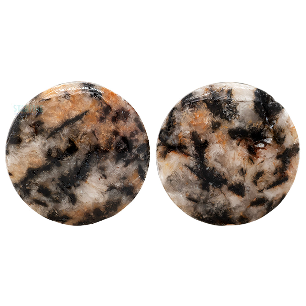 Stone Plugs - Fern Jasper