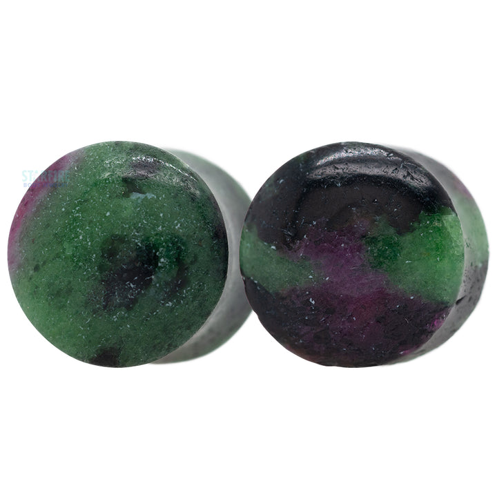 Stone Plugs - Ruby in Fuschite