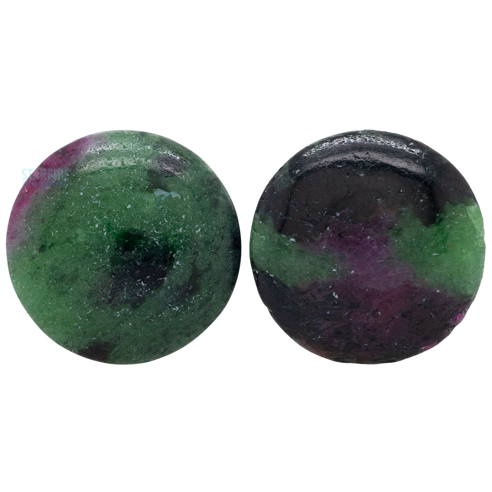 Stone Plugs - Ruby in Fuschite