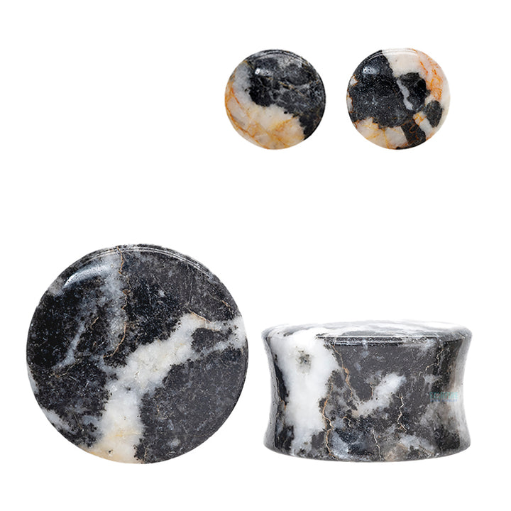 Stone Plugs - Zebra Stone