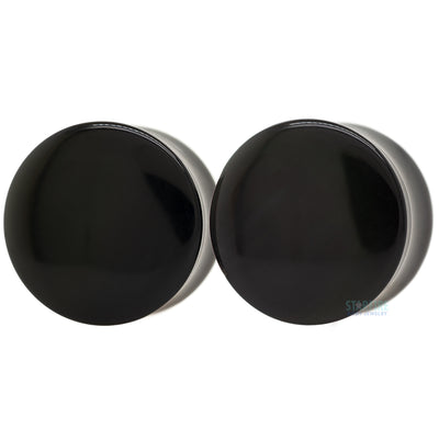 Stone Plugs - Rainbow Obsidian