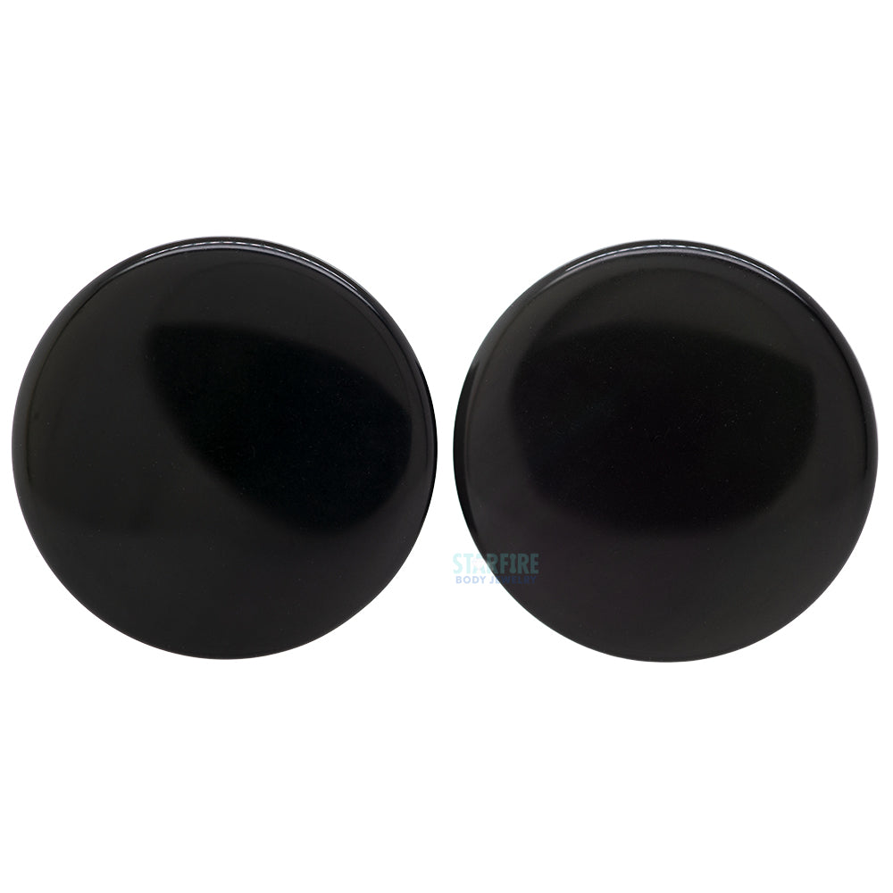 Stone Plugs - Rainbow Obsidian