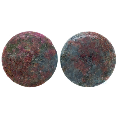 Stone Plugs - Ruby in Kyanite