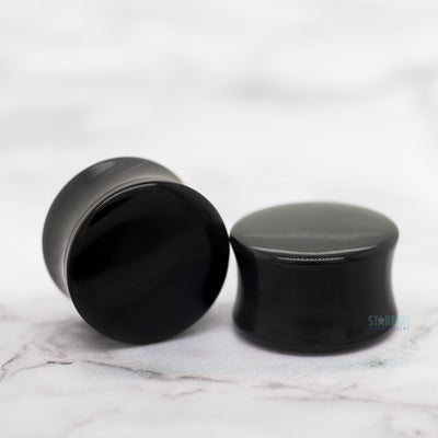 Stone Plugs - Rainbow Obsidian