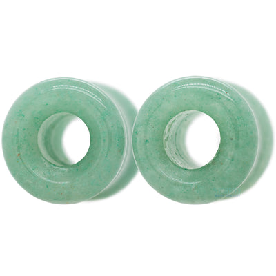 Stone Double Flare Eyelets - Aventurine